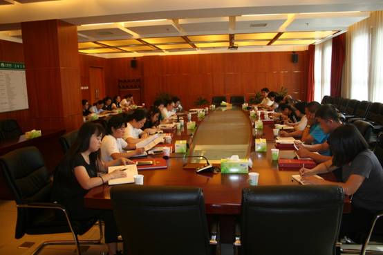 豪运国际党委召开党务事情者培训交流会