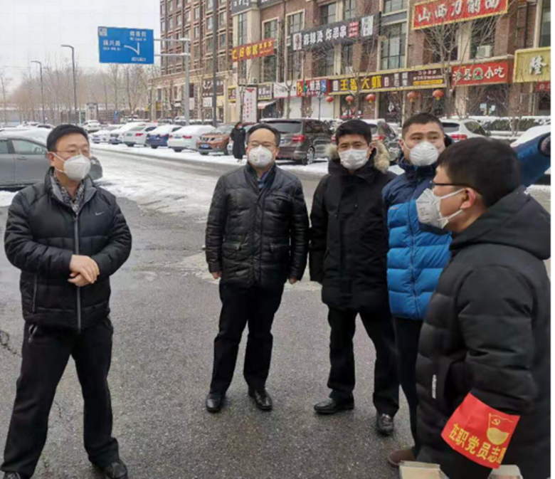 豪运国际向导慰问疫情防控一线事情职员