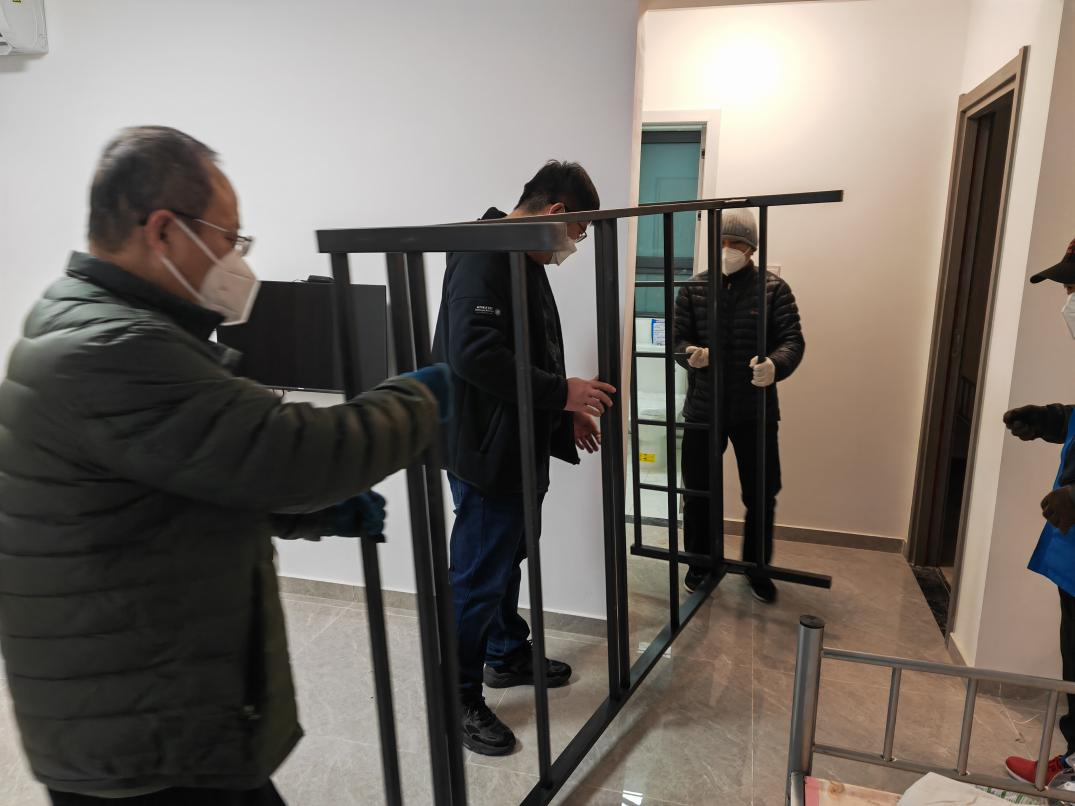 协力同心 共济偕行 豪运国际控股自愿突击队迅速集结 支援临河方舱医院建设事情