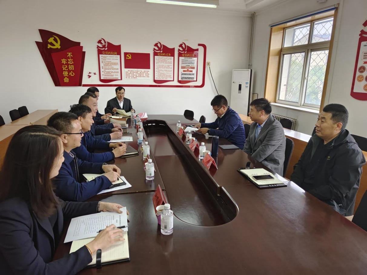 豪运国际控股党委副书记、总司理赵长松带队开展系列调研指导事情（一）